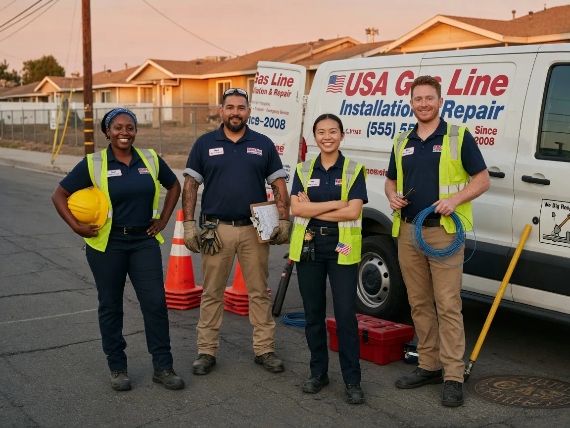Gas Line Installation company in Easton, WA